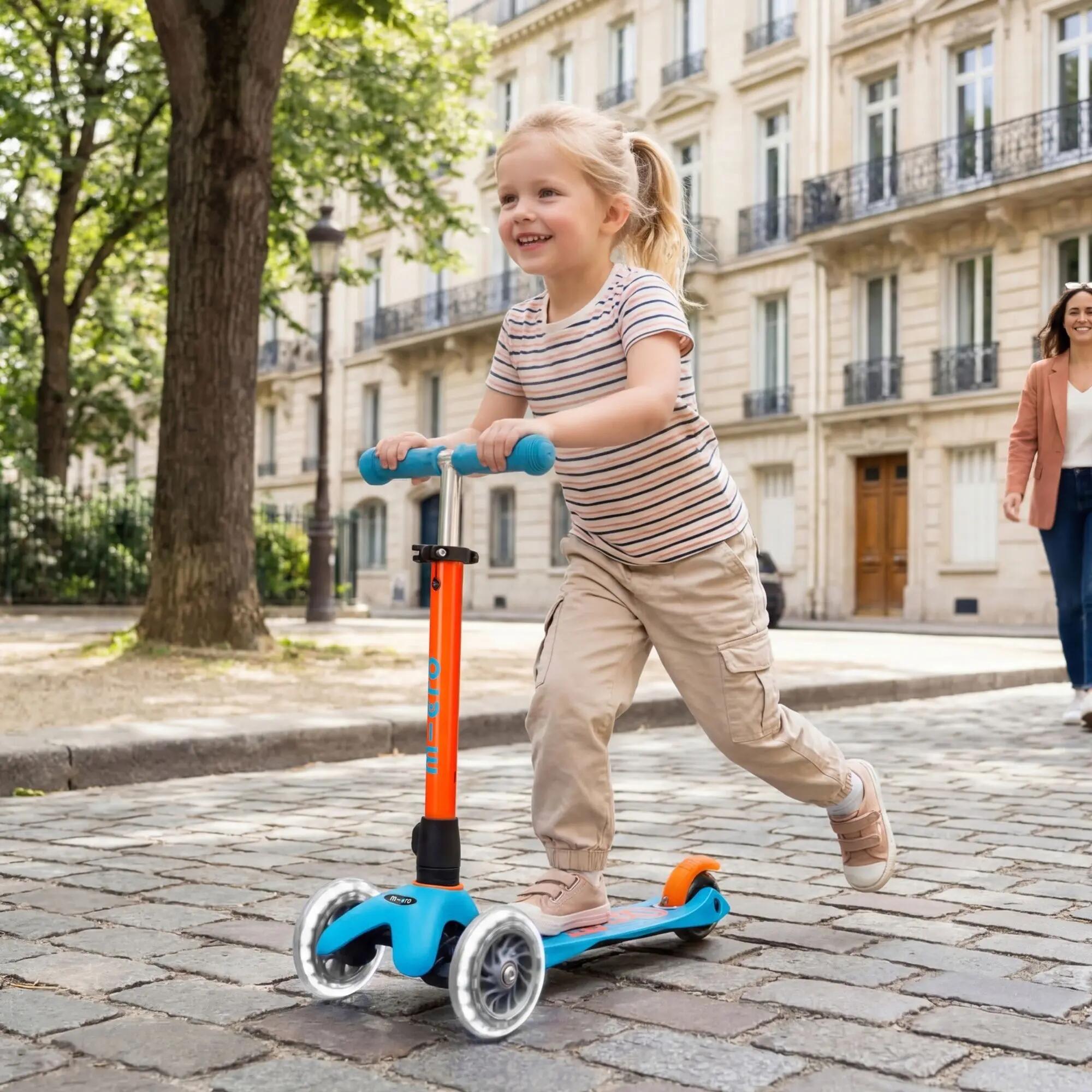 Step - Unisex - Mini Micro Deluxe - LED-wielen - Oranje 6/7