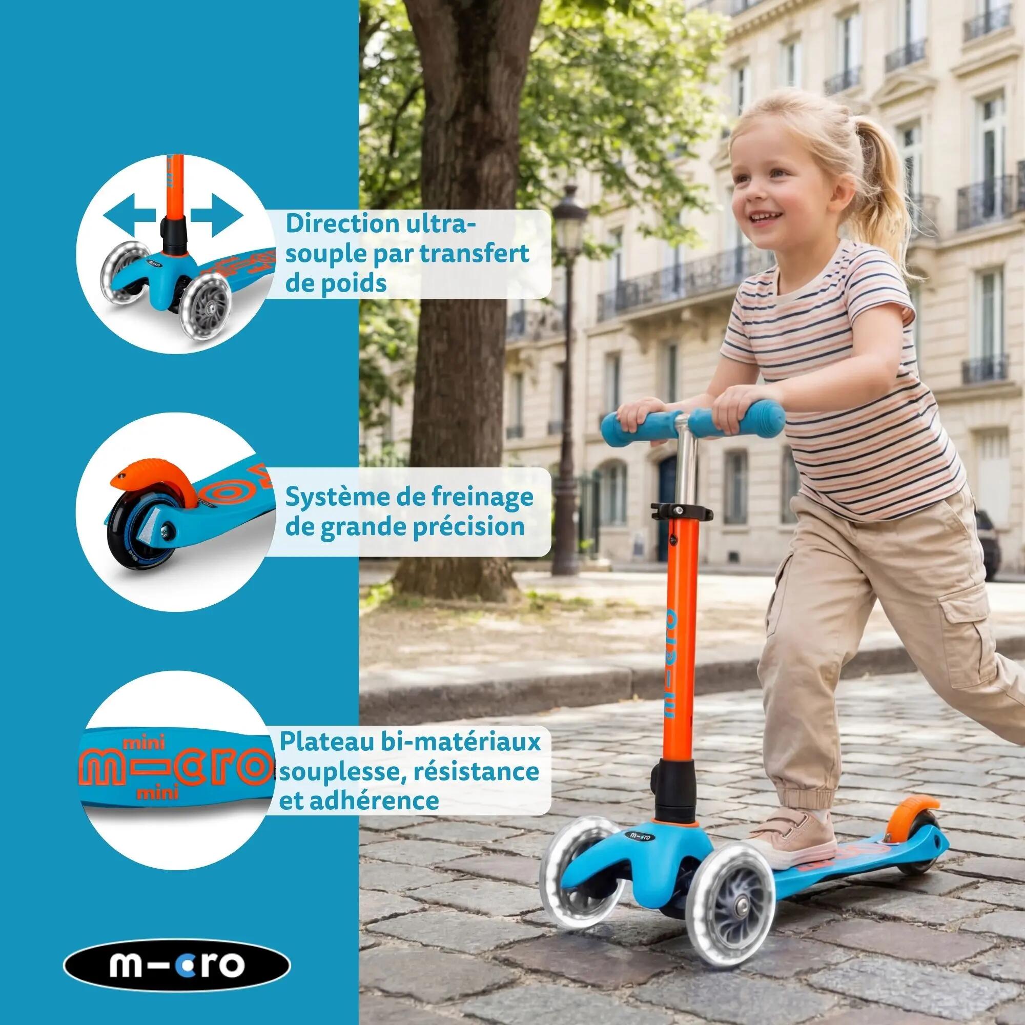 Step - Unisex - Mini Micro Deluxe - LED-wielen - Oranje 5/7