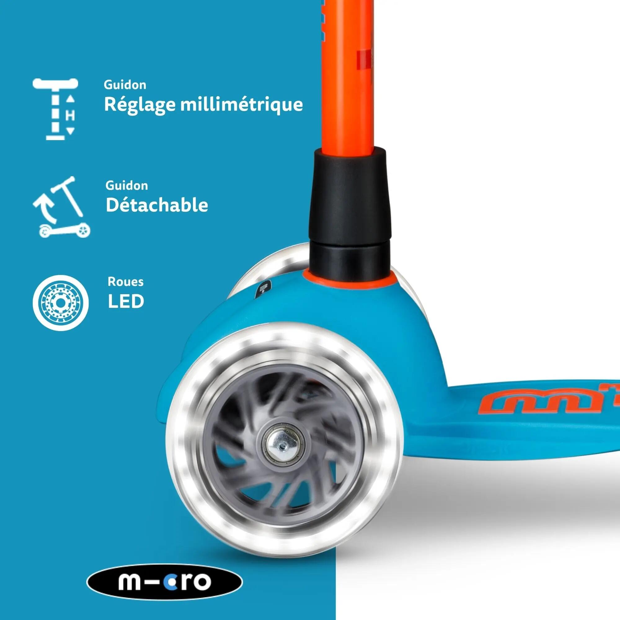 Step - Unisex - Mini Micro Deluxe - LED-wielen - Oranje 4/7