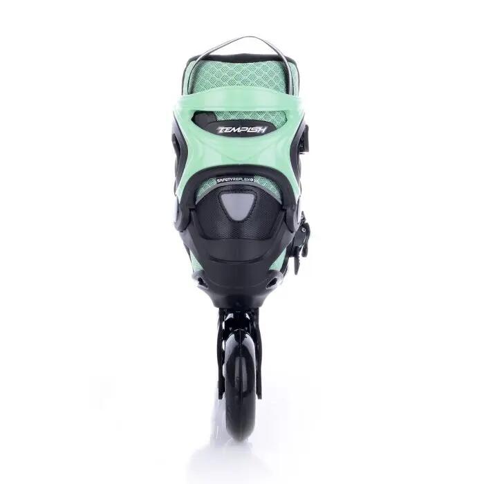 Ezza 90 – Femme – Rollers en ligne – Noir – Vert 2/7