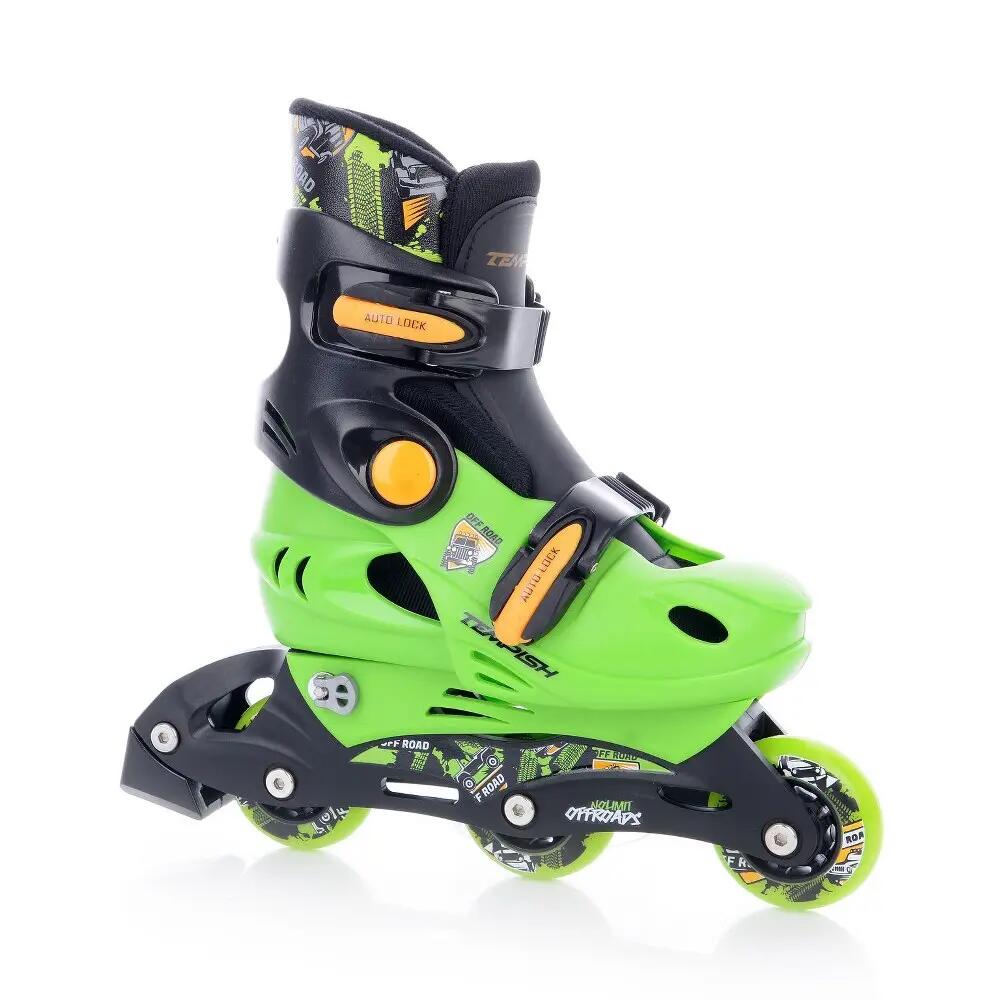 Baby Skeeler Set Racer - Kinderen - Verstelbaar - Groen 5/7