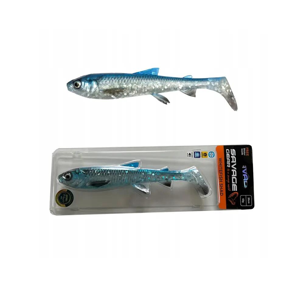 Leurre souple Savage Gear 3D Whitefish Shad 6/7