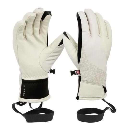 KinetiXx Abey | Wasserdichter PrimaLoft® Leder-Skihandschuh