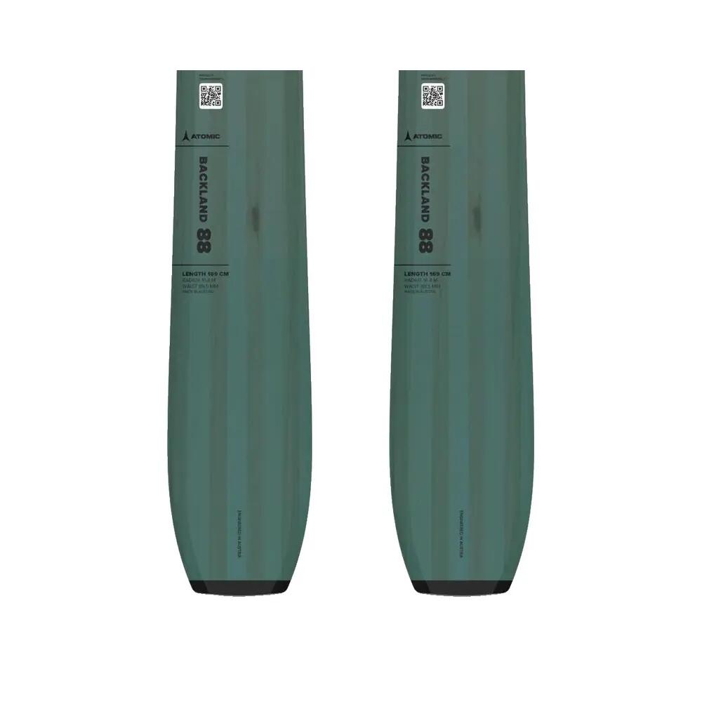 Skis Atomic Backland 88 Noir/Bleu/Blanc 4/9