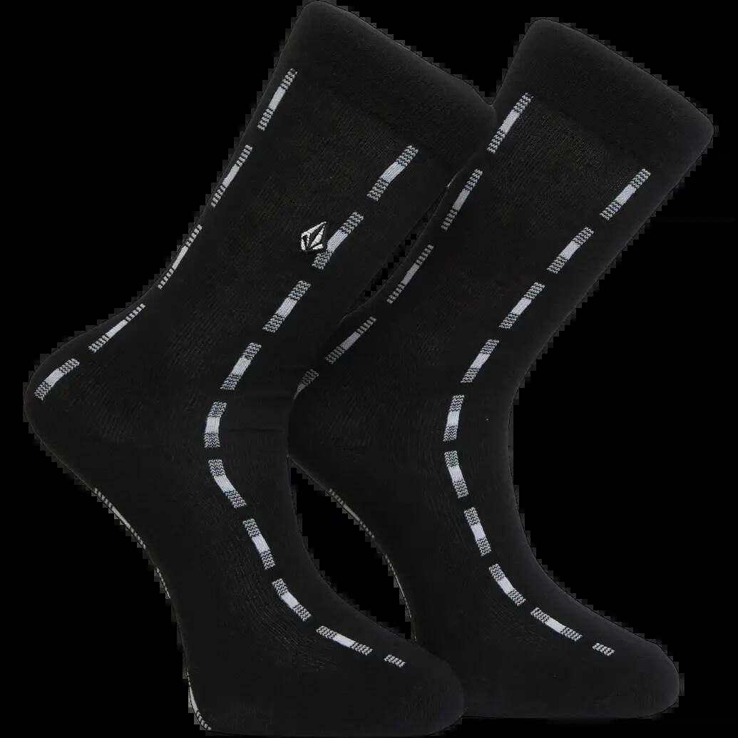 Meias Volcom MINI MARK DRESS SOCK Multi 3/8