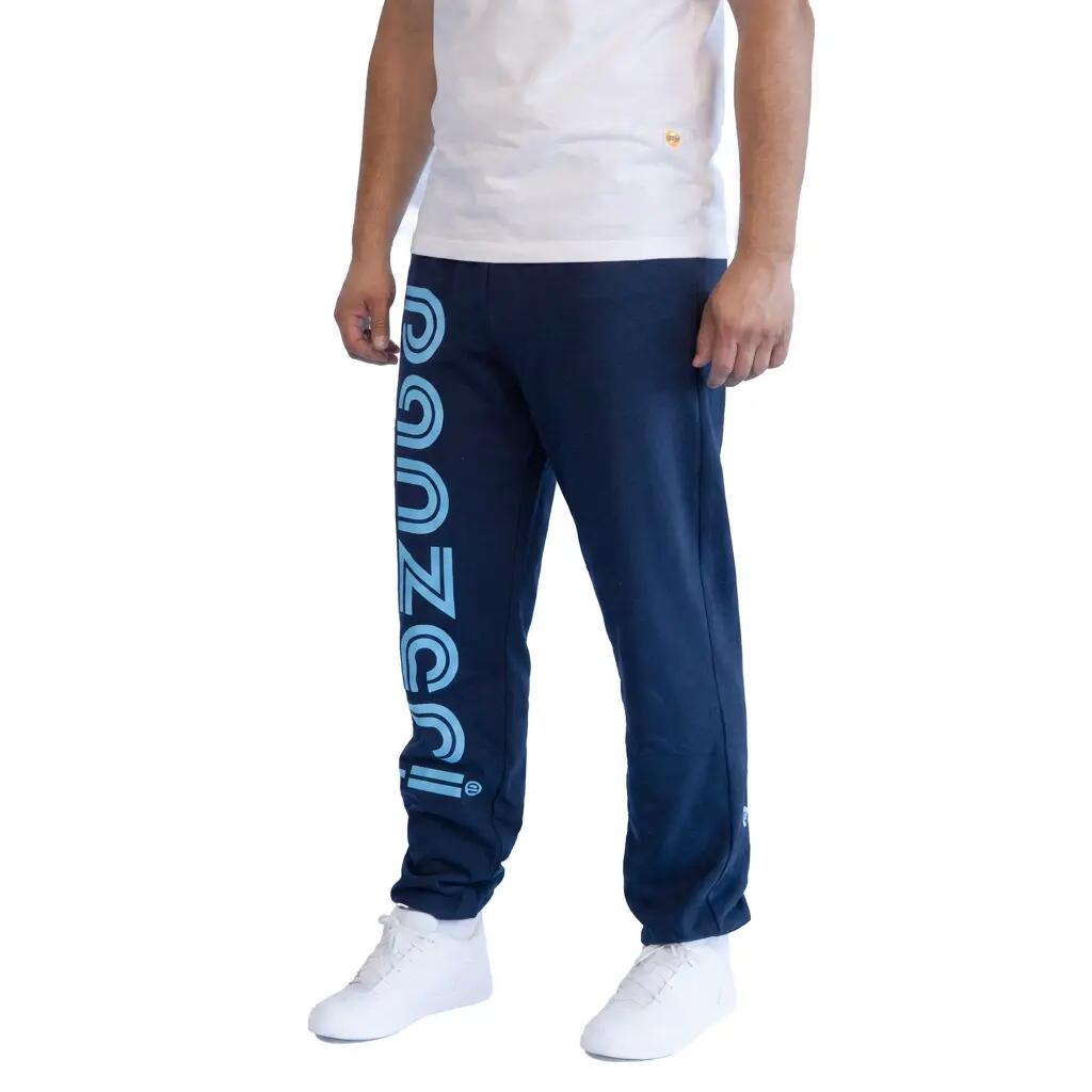 Jogging Panzeri Mixte  - Uni H - Bleu Marine / Bleu ciel 5/5
