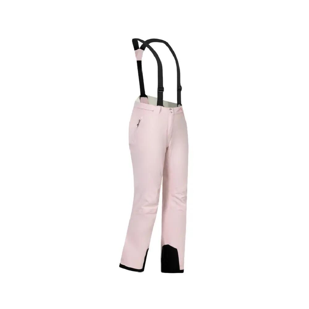 Pantalon De Ski À Taille Et Bretelles Ajustables DIMINISH Femme (Rose Pâle) 3/4