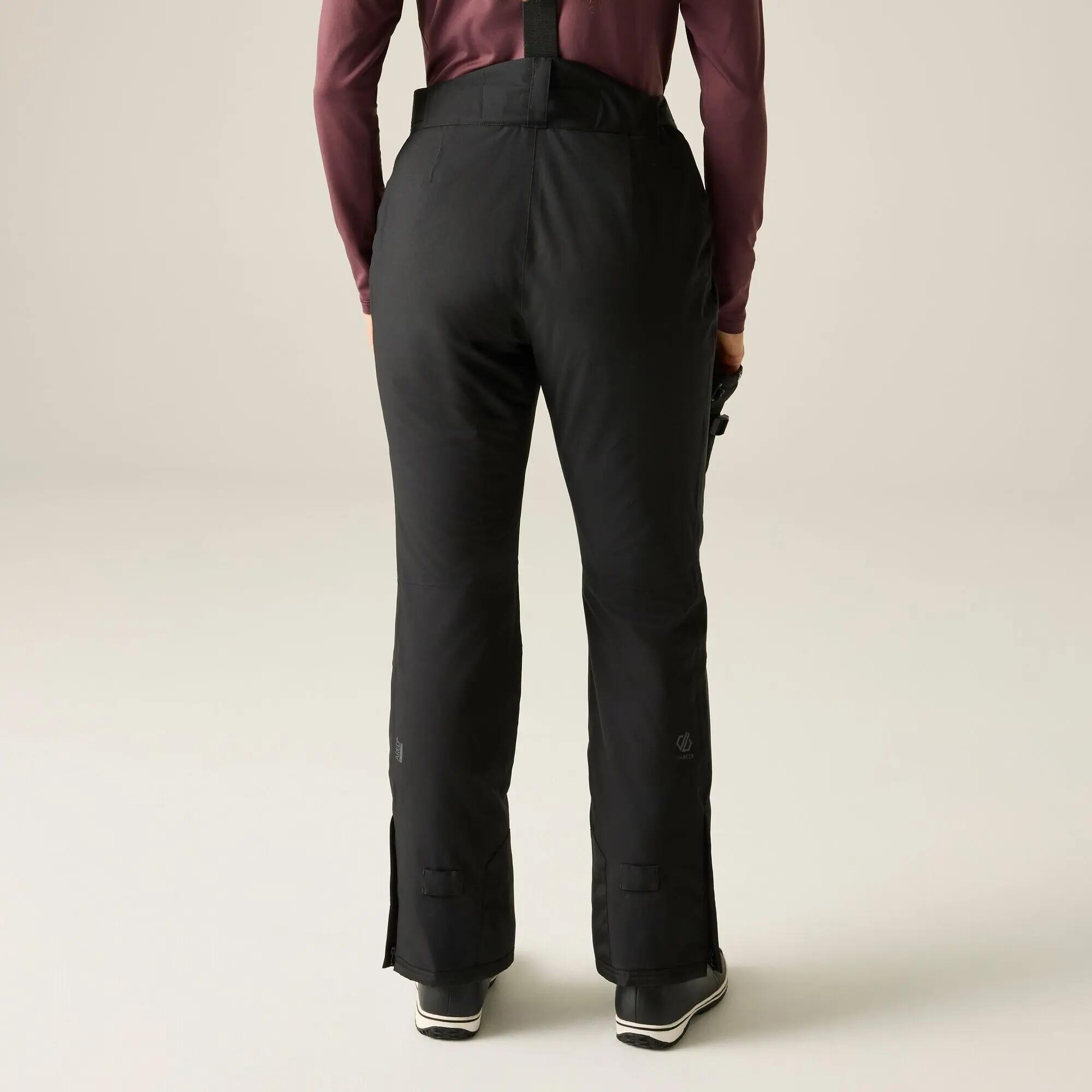 Donna Isolato Pantaloni Da Sci Dare 2B Effused II Nero 6/7