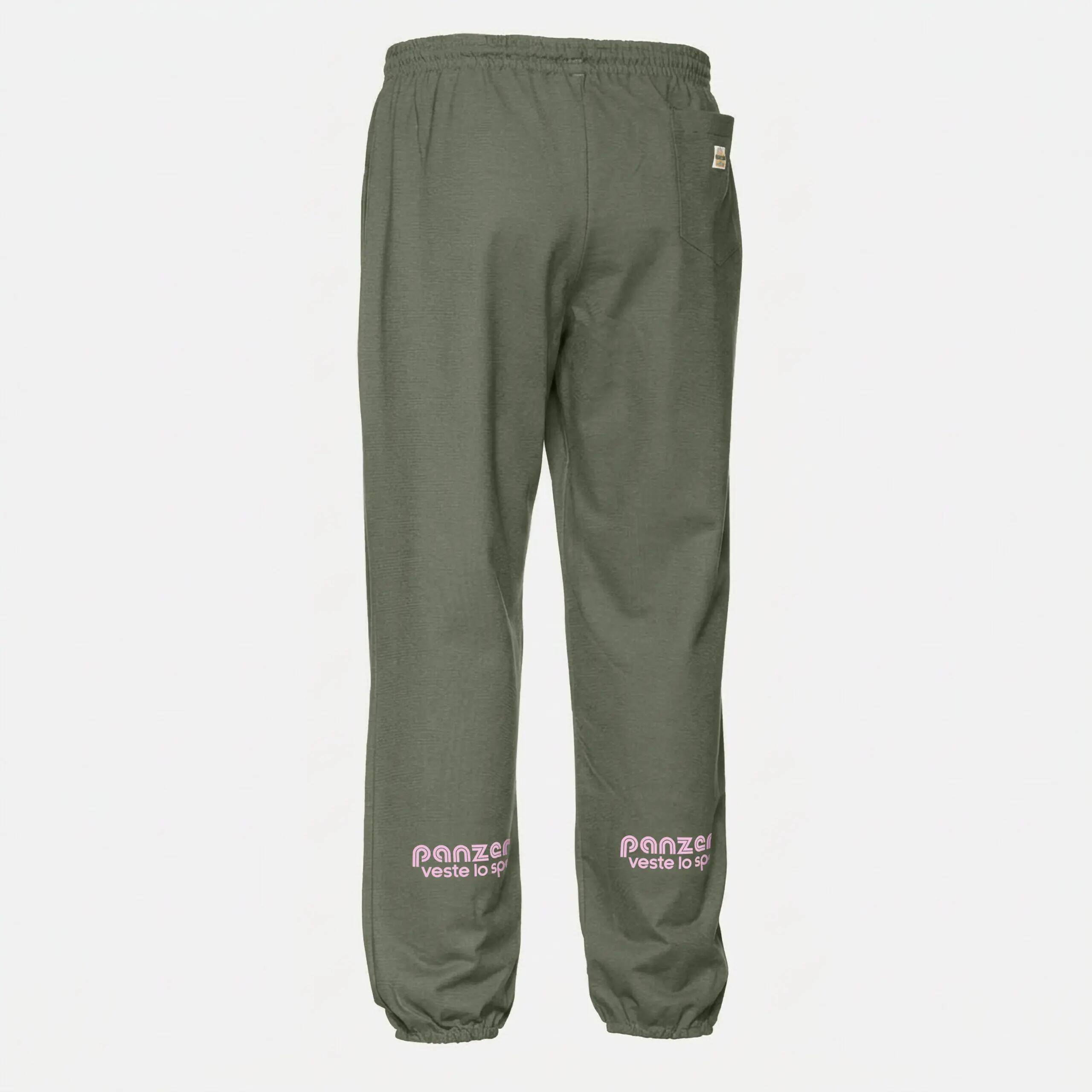 Jogging Panzeri Mixte  - Uni H - Kaki / Rose 7/7