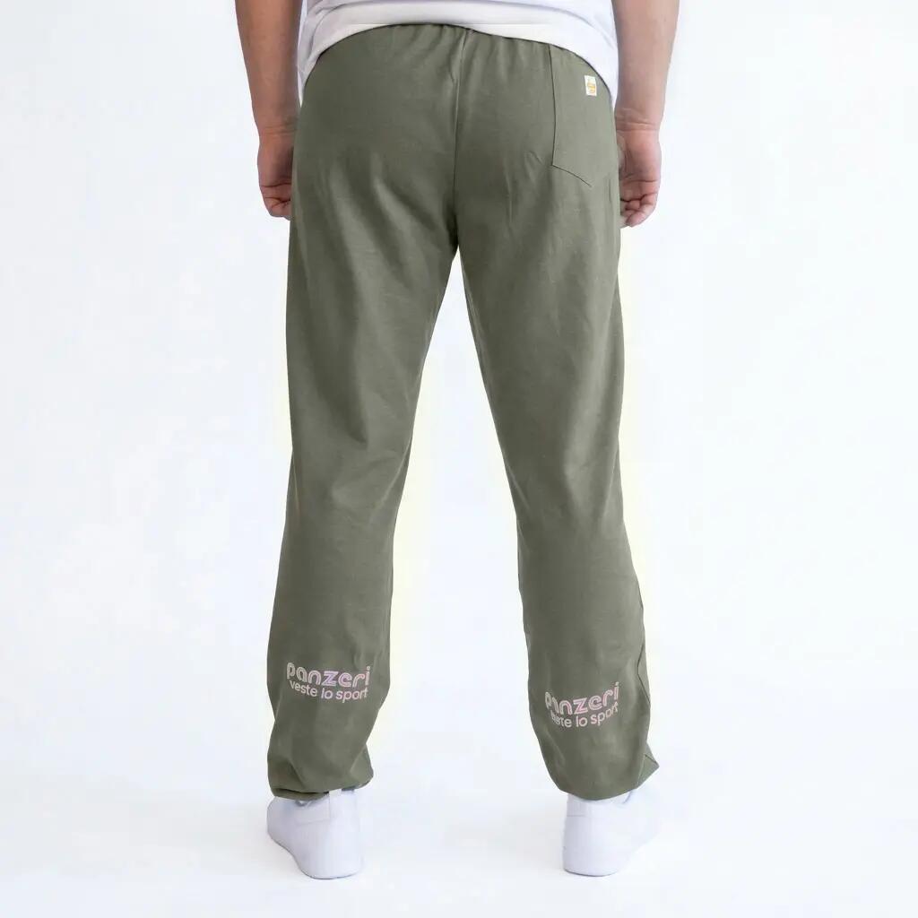 Jogging Panzeri Mixte  - Uni H - Kaki / Rose 4/7