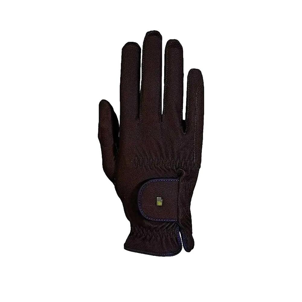 Gants de conduite Roeckl Foxton en cuir marron 1/1