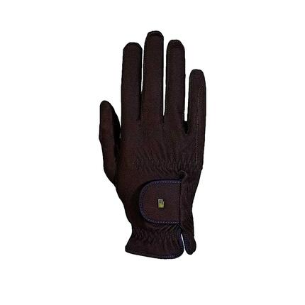 Gants de conduite Roeckl Foxton en cuir marron