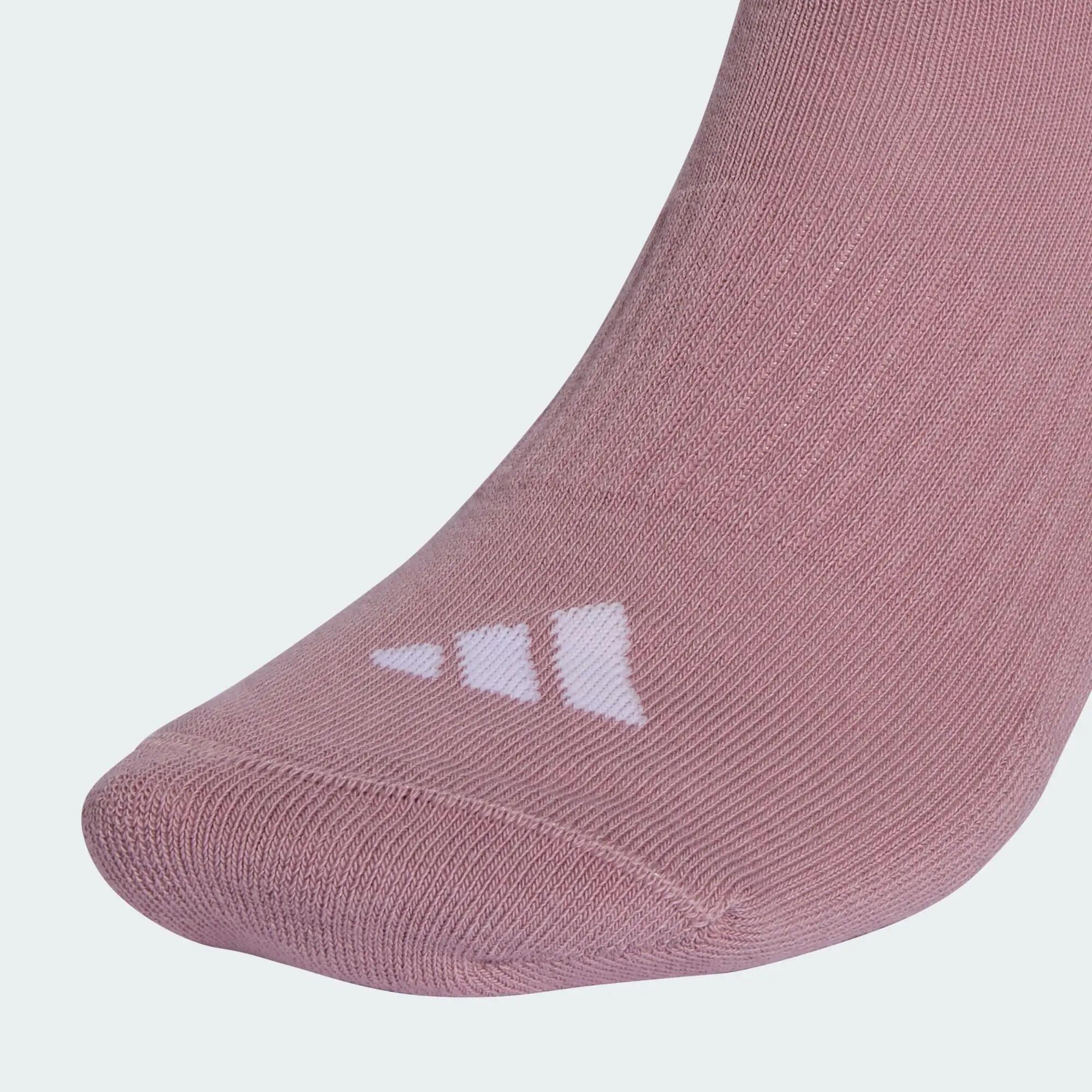 3-Stripes Cushioned Crew Socks 3 Pair Pack 3/5