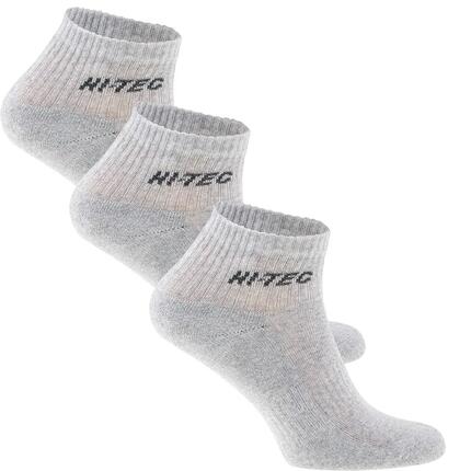 Lot De 3 Chaussettes QUARRO Adulte (Gris / Gris Argent)