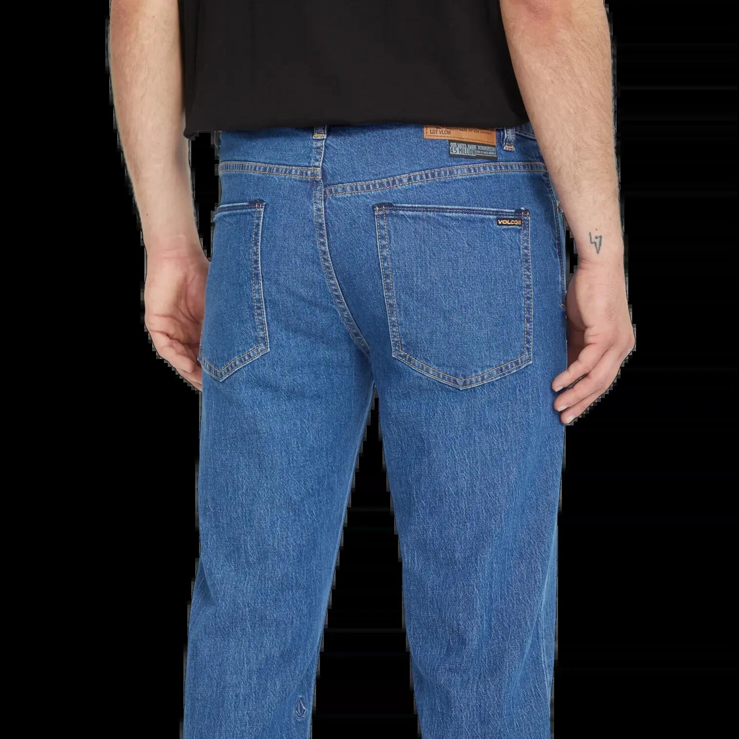 Calças Volcom SOLVER DENIM Azul Bold L32 4/6