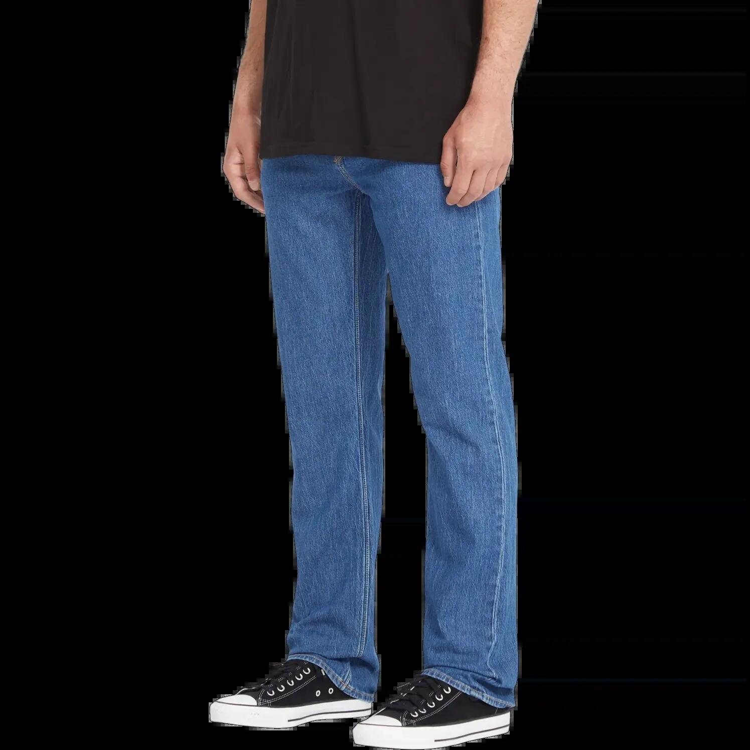 Calças Volcom SOLVER DENIM Azul Bold L32 3/6
