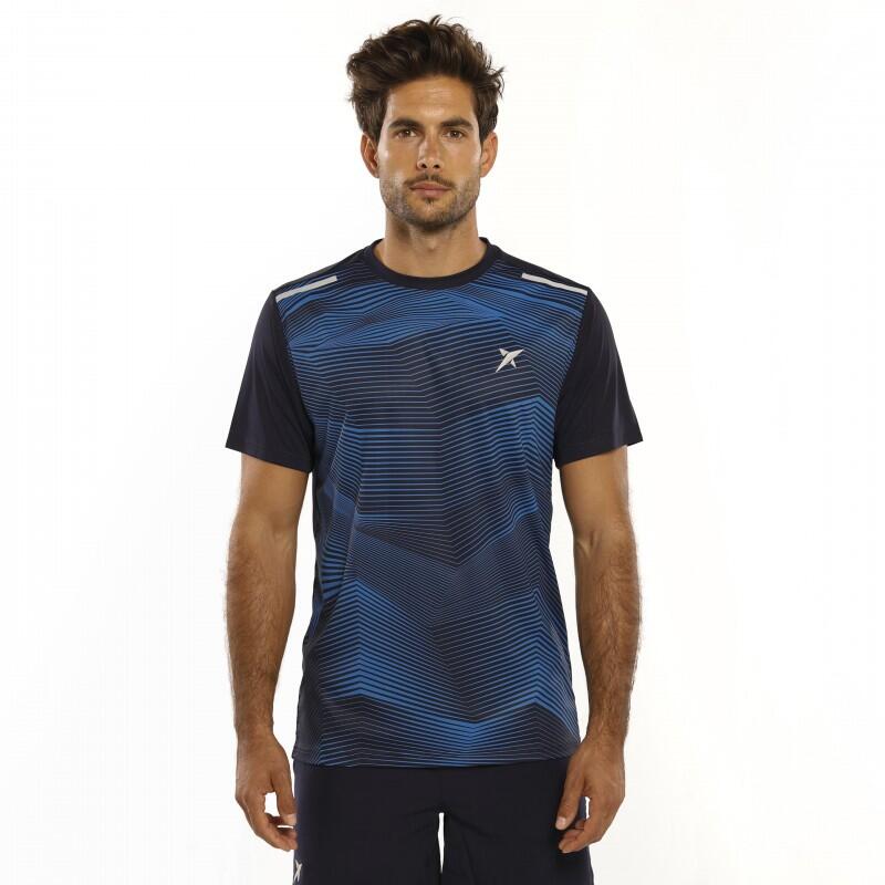 Camiseta de Pádel Hombre PRO PLAYERS Azul | Bikkoa