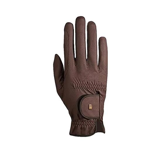Gants d'équitation Roeckl Grip Femme en cuir synthétique Marron