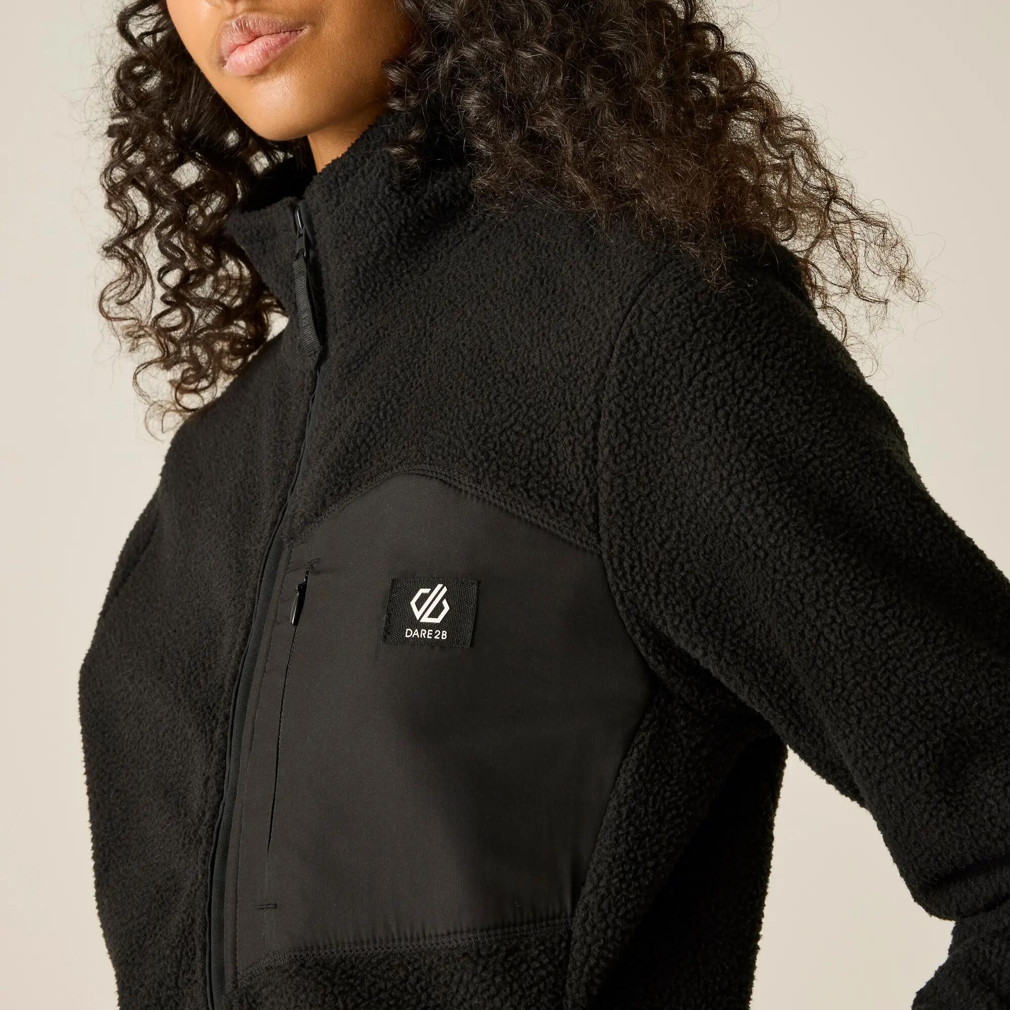 "Excursion" Fleecejacke für Damen Schwarz 7/7