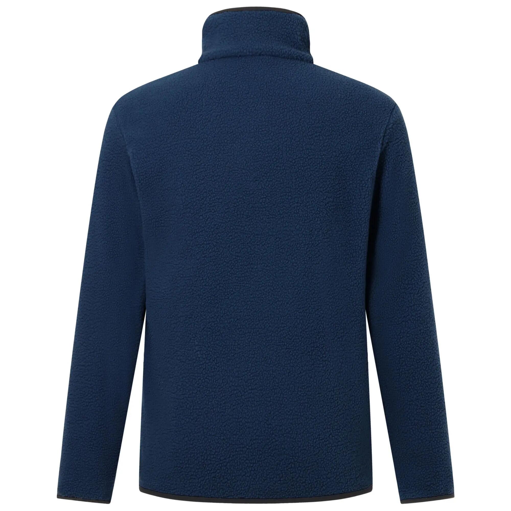 Veste Polaire À Col Montant Et Poche Sur Poitrine Motif/style Détail Contrasté 3/7