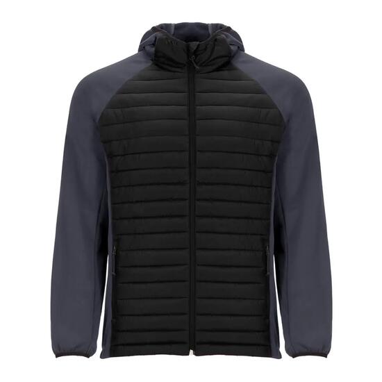 Unisex Minsk geïsoleerde gewatteerde jas voor volwassenen (Lood/Zwart)