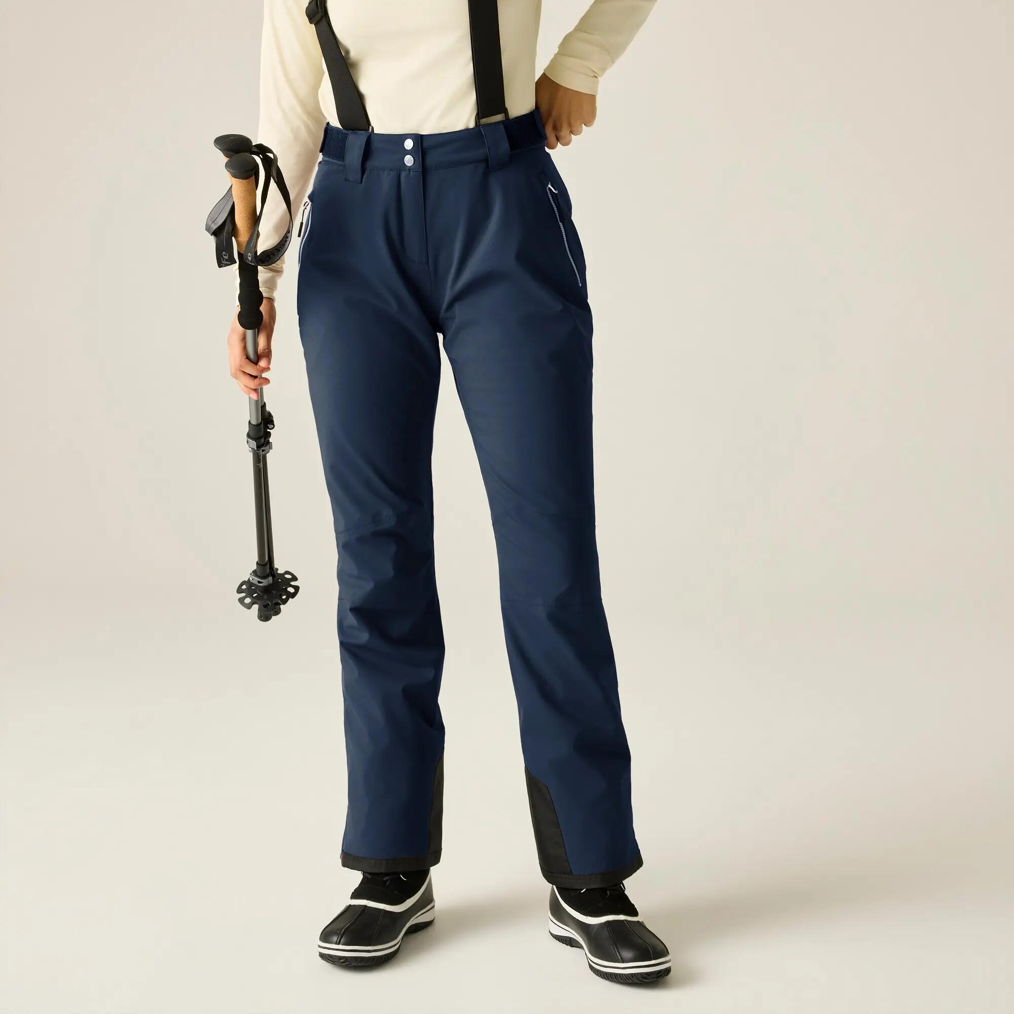 Womens/Ladies Effused III Ski Trousers (Navy) 7/7