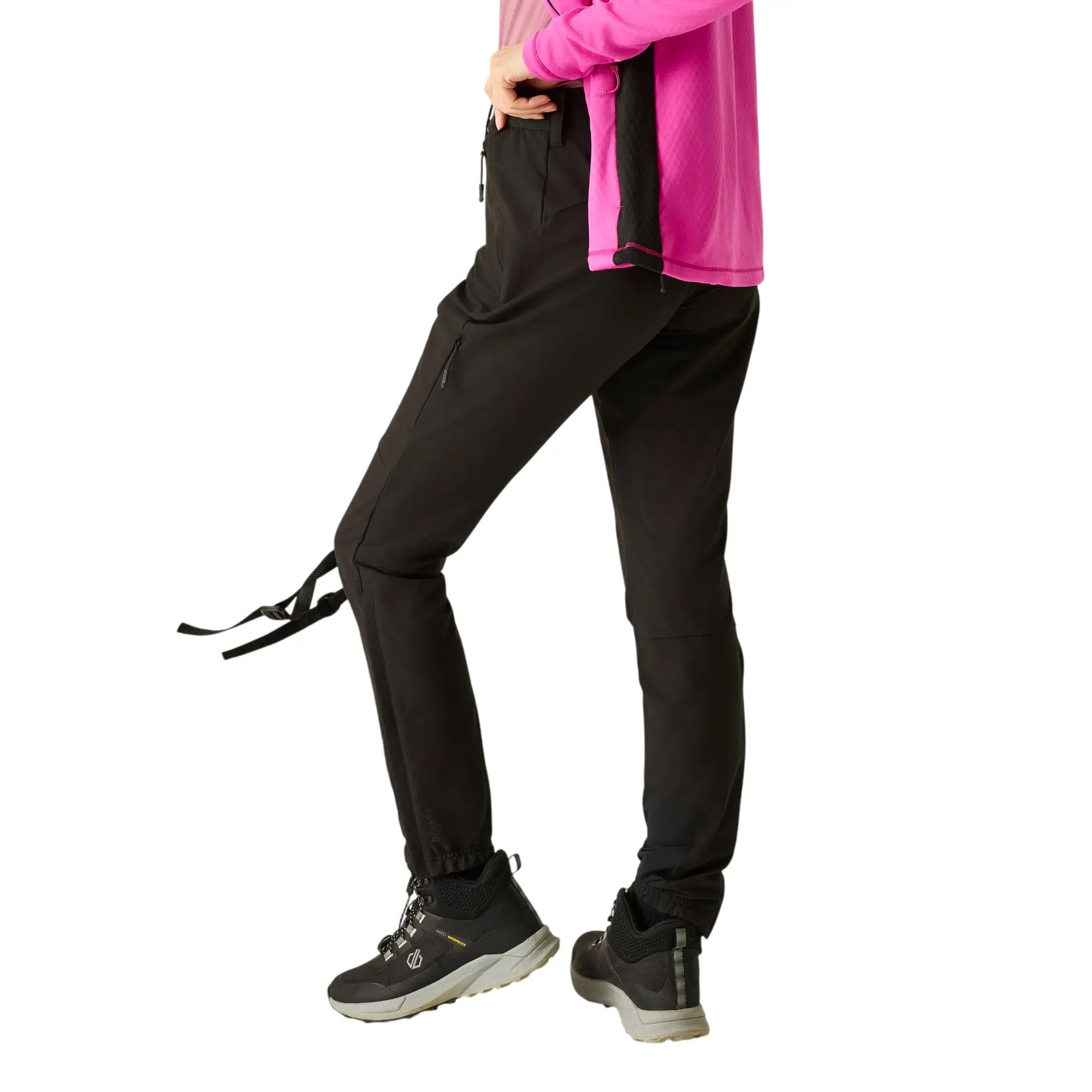 Womens/Ladies Peak Hiking Trousers (Black) 6/7