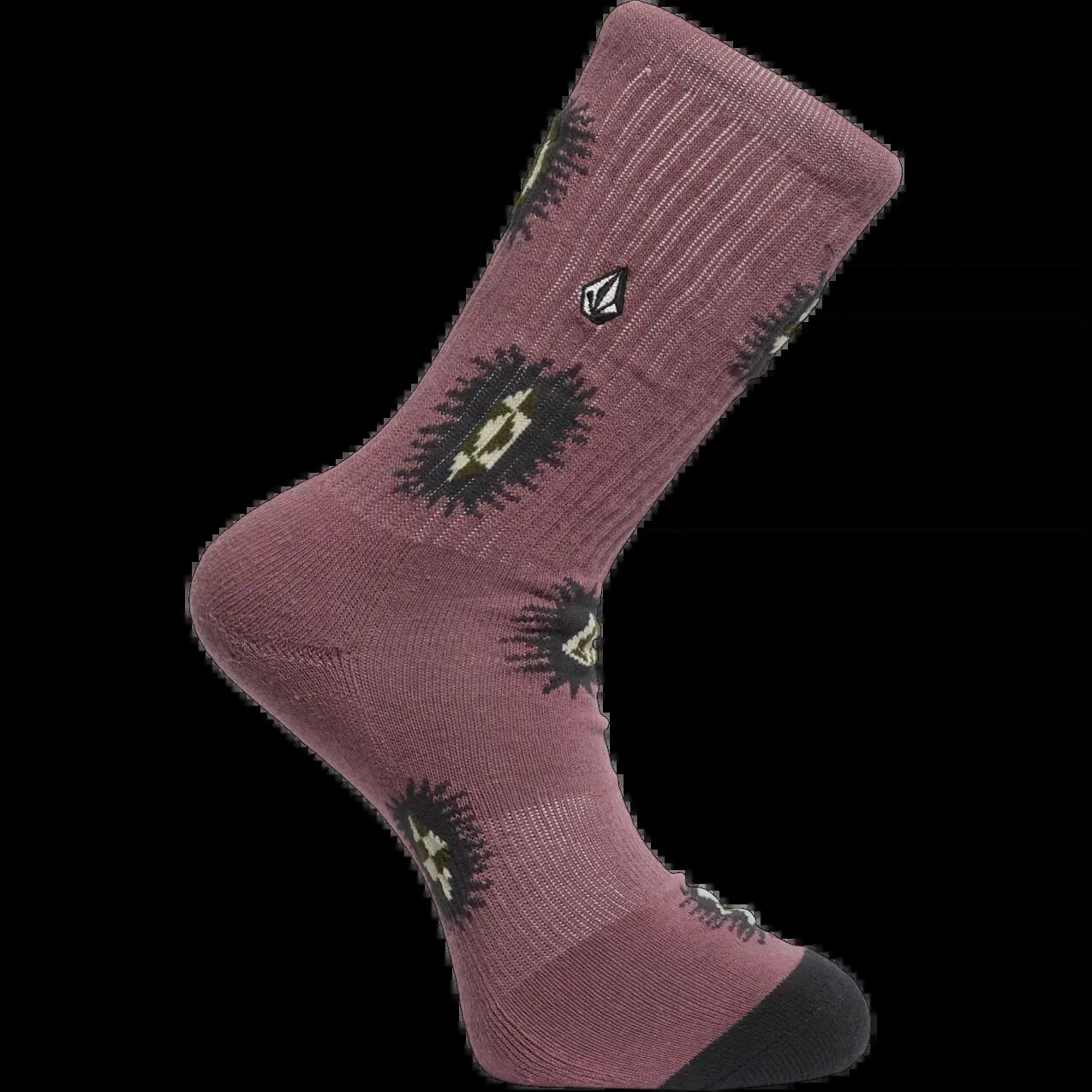 Meias Volcom PRINT MIXER MULTICOR 8/8