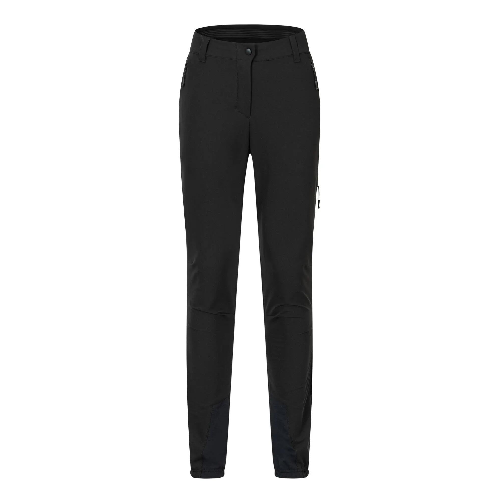 Womens/Ladies Peak Hiking Trousers (Black) 2/7