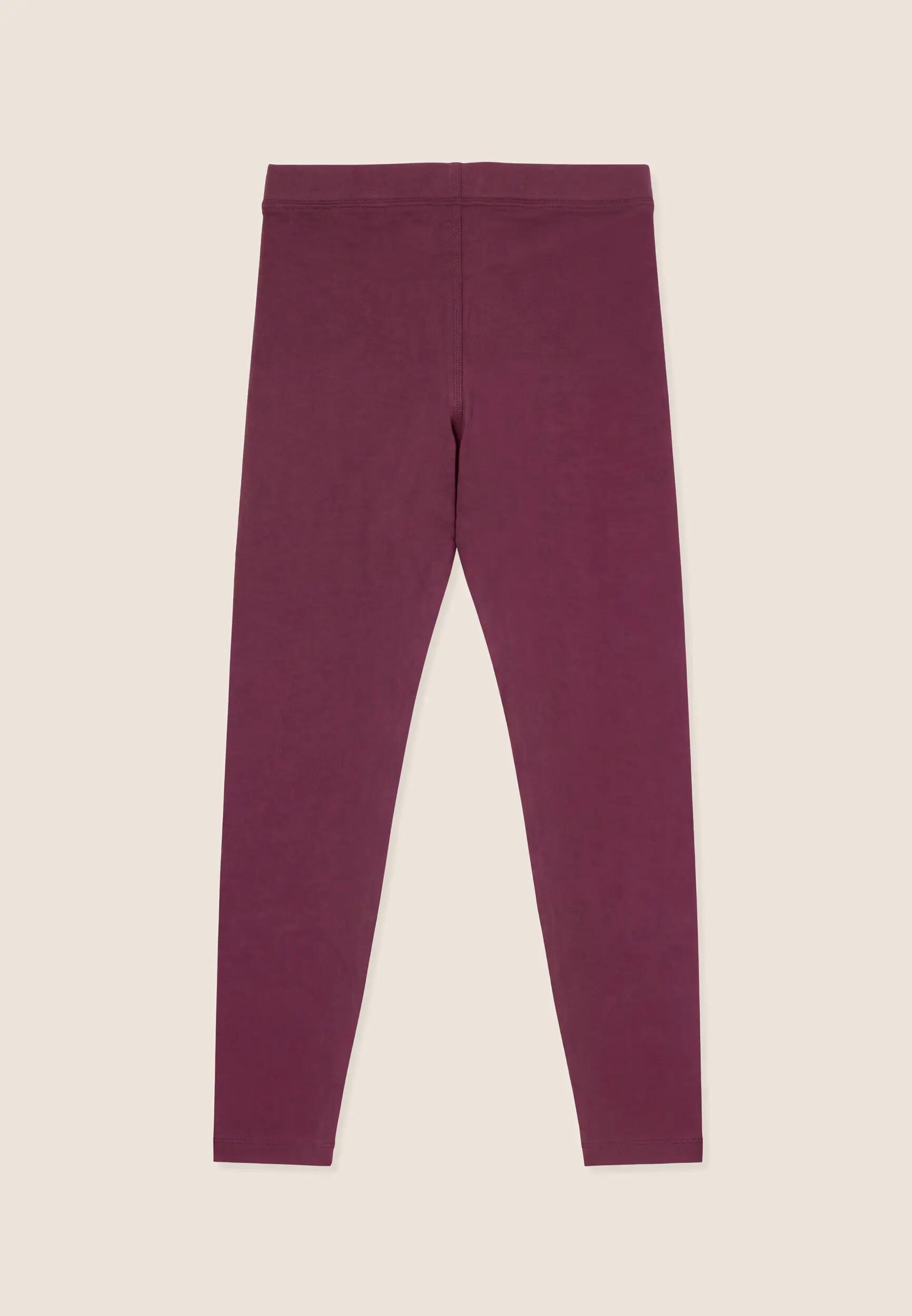 Leggings à taille classique en jersey élastique épais 2/3