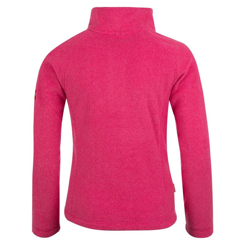 Kinder Fleece Pullover Rondane Magenta