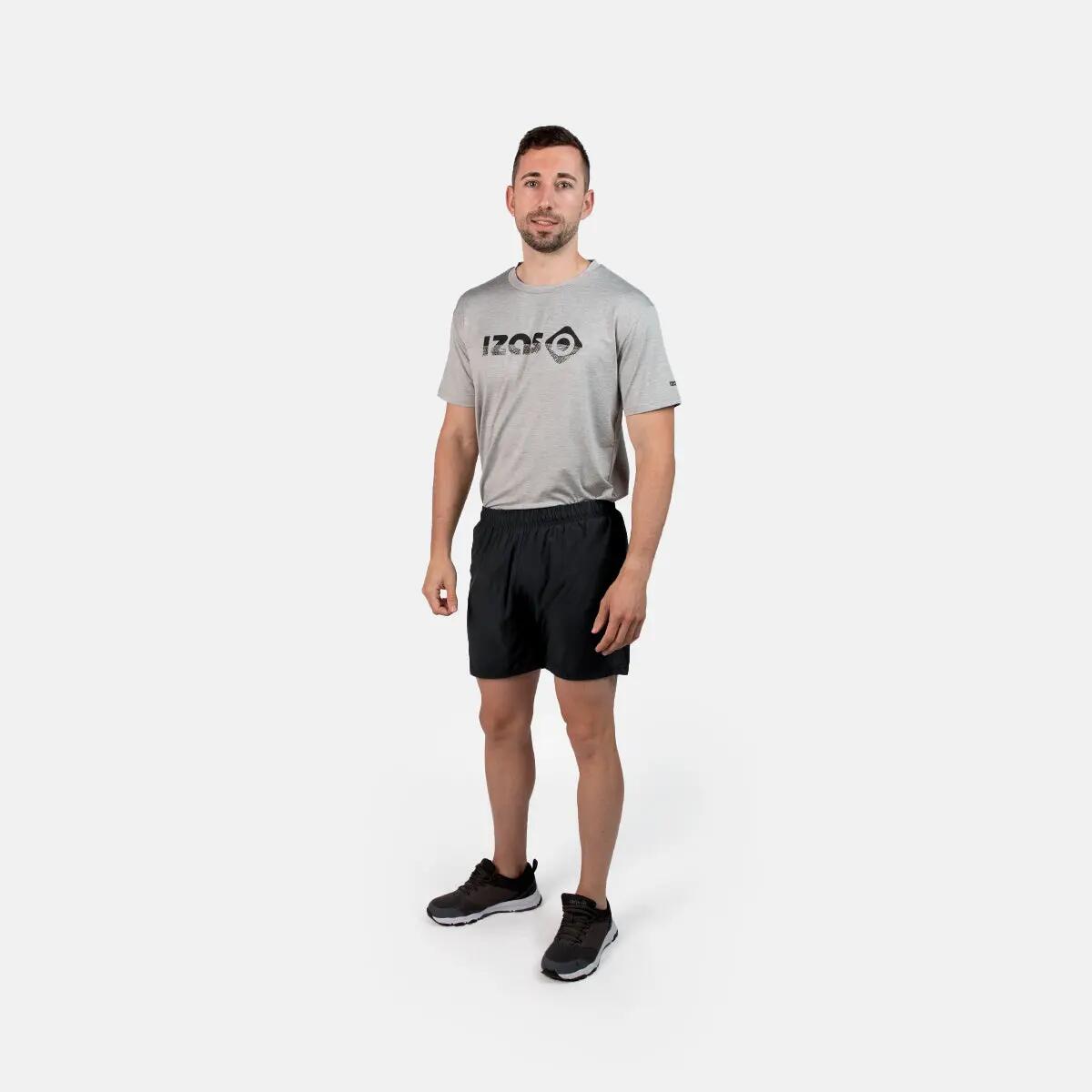 Pantalon de course BOSSE M pour hommes avec slip intérieur 5/8
