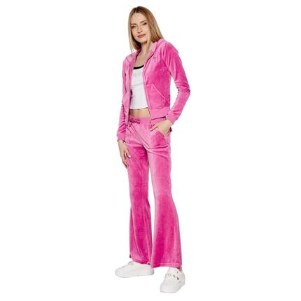 Pantalon De Jogging Motif/style Logo CAISA Femme (Rose)