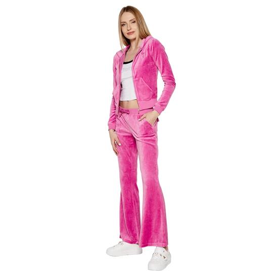 Pantalon De Jogging Motif/style Logo CAISA Femme (Rose)