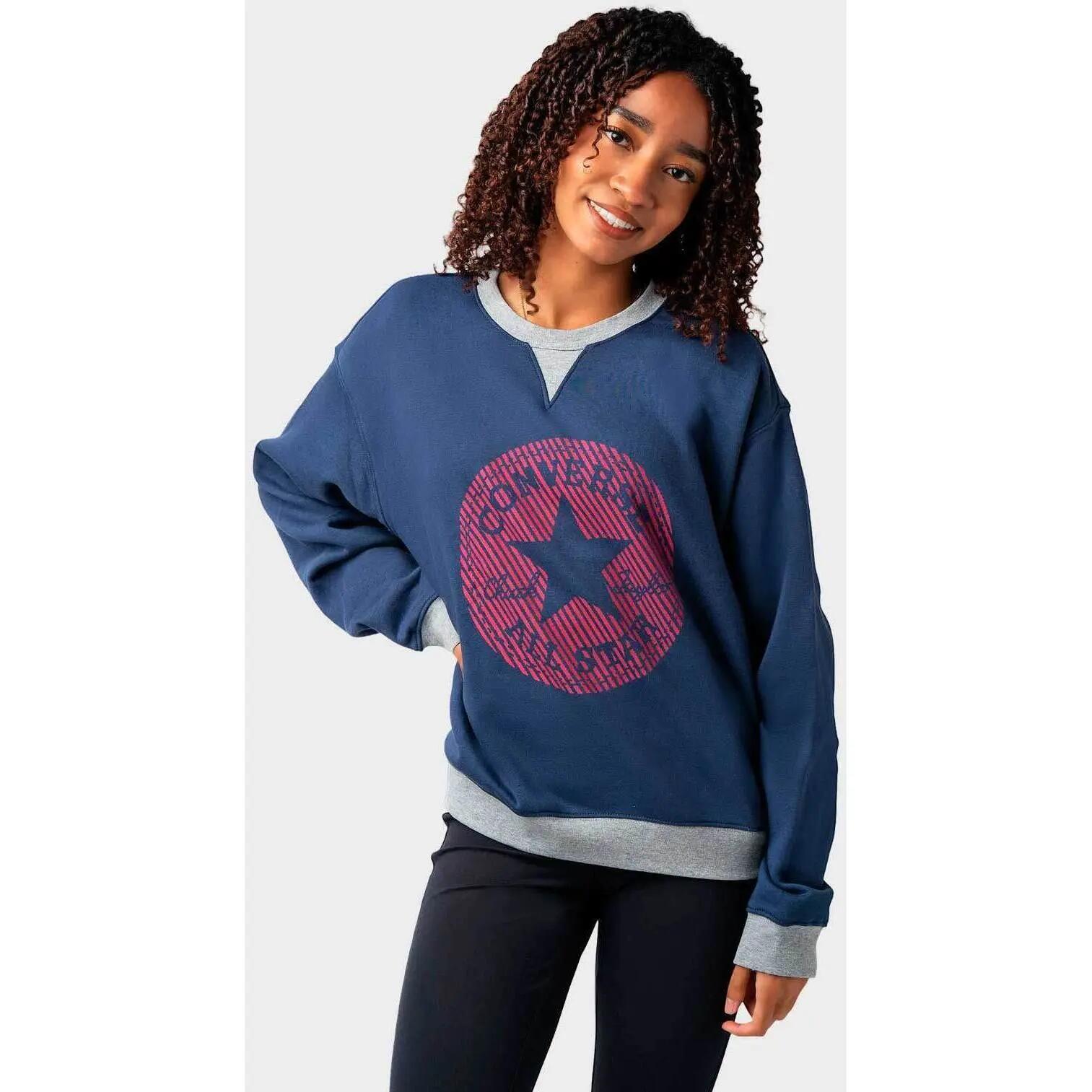 Bluzka Converse Emblem Crew 3/4