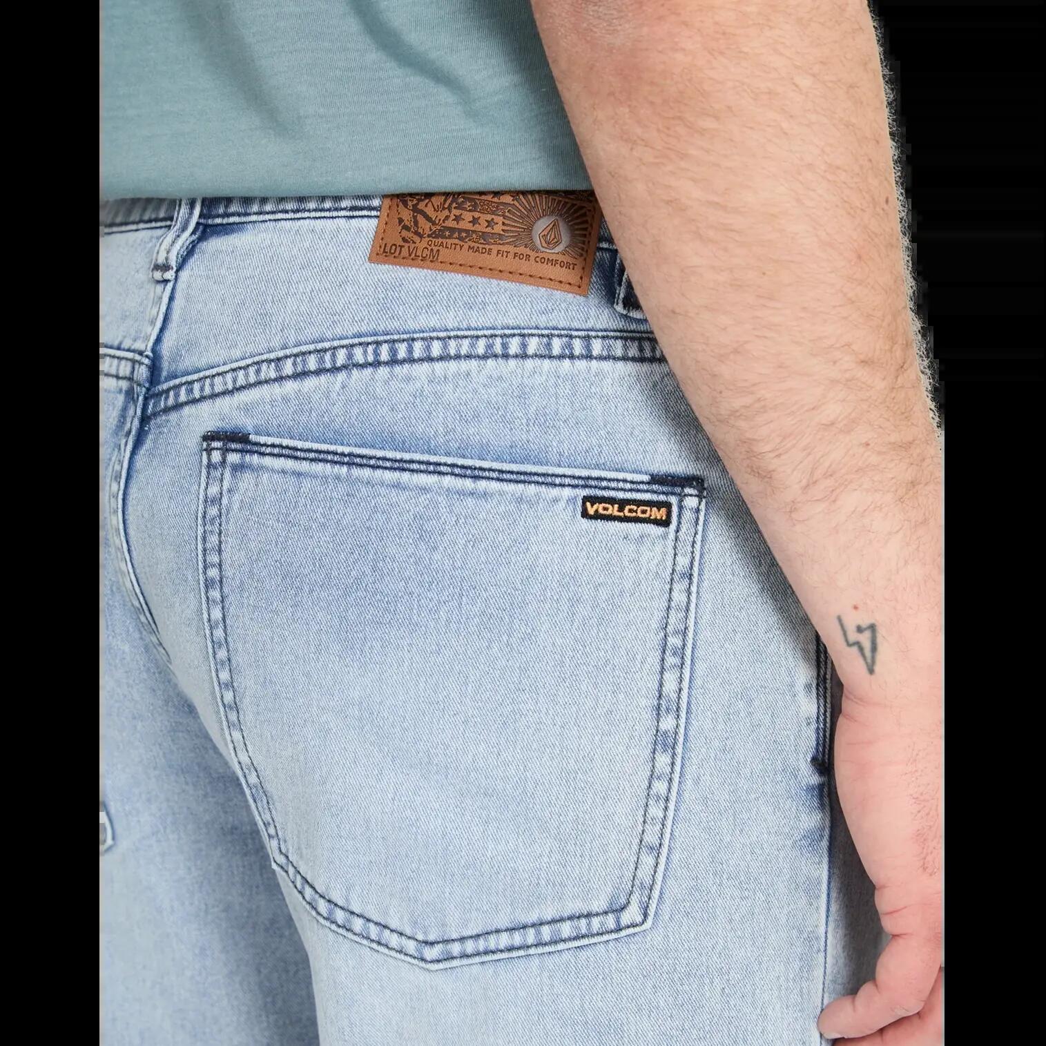 Pantalón Volcom SOLVER DENIM Azul Claro Usado L34 4/5
