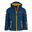 Veste Softshell Oslofjord pour enfants Imperméable Bleu mystique/jaune doré