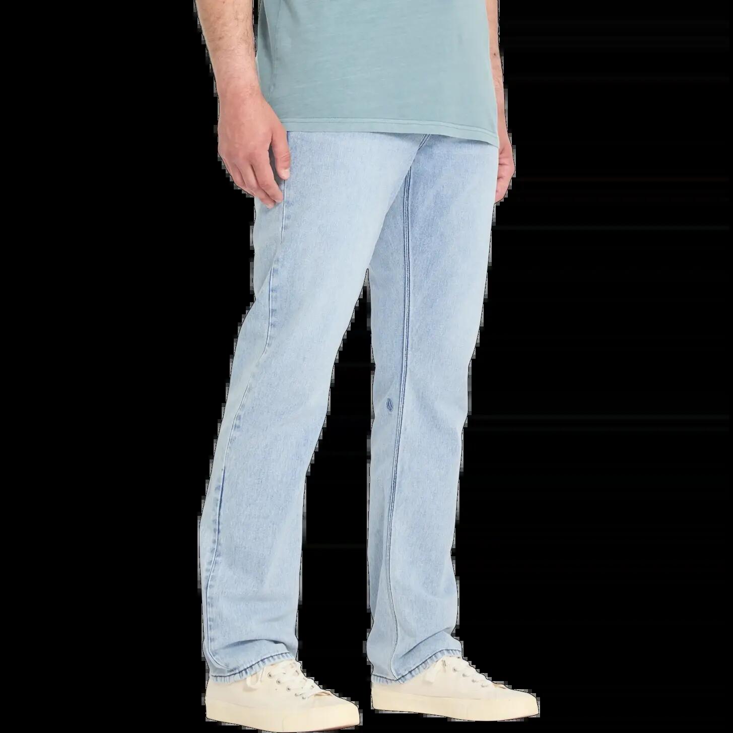 Pantalón Volcom SOLVER DENIM Azul Claro Usado L34 3/5