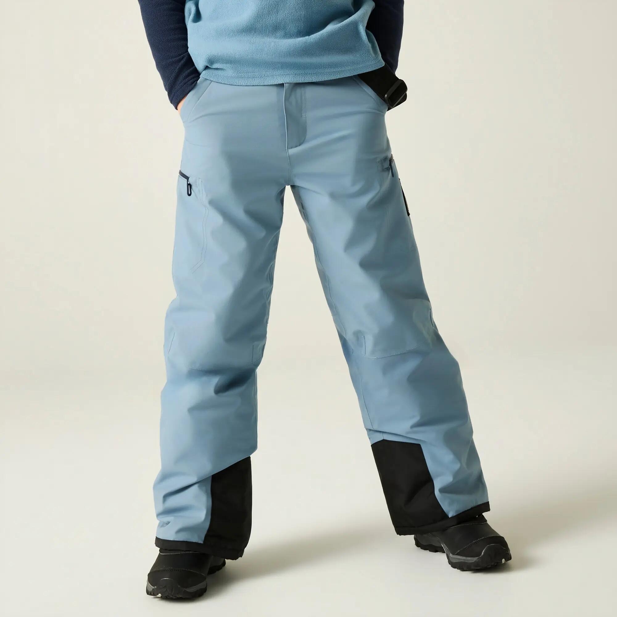Childrens/Kids Pow III Insulated Ski Trousers (Dusky Blue) 6/7