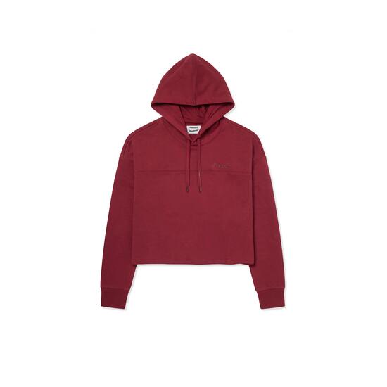 Felpa boxy cropped donna con cappuccio Freddy MOV