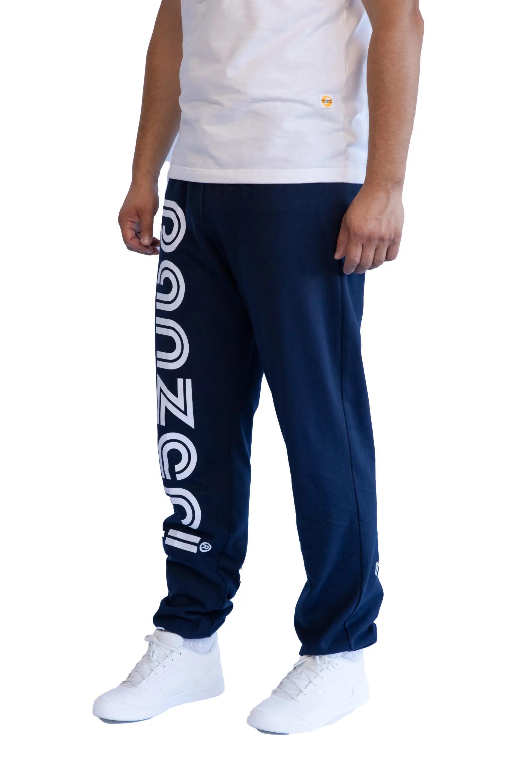 Jogging Panzeri Mixte  - Uni H - Bleu Marine / Blanc 3/6