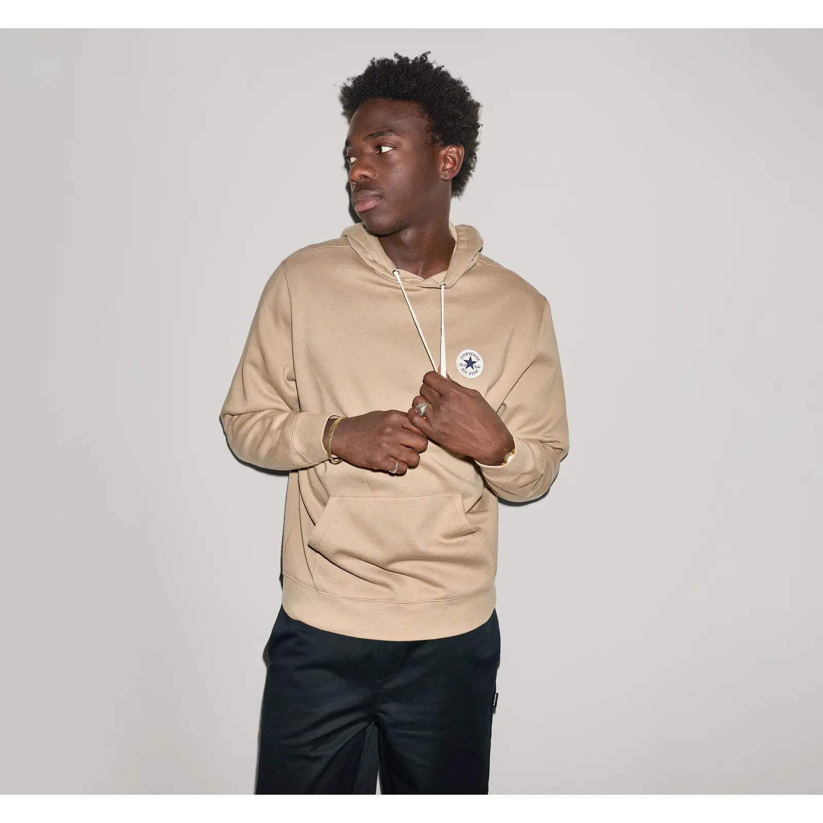 Capot Converse Chuck Patch Hoodie, Beige, Unisexe 5/5