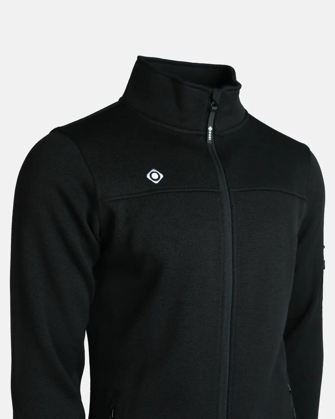 Izas Chaqueta polar de punto térmica de hombre SAMAUN M V3 con cuello alto 3/4