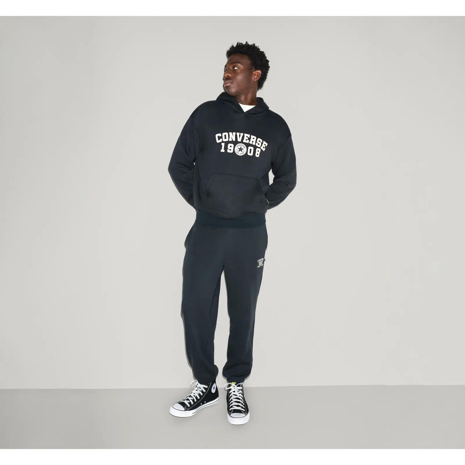 Kap Converse 1908 Hoodie, Zwart, Uniseks 5/5