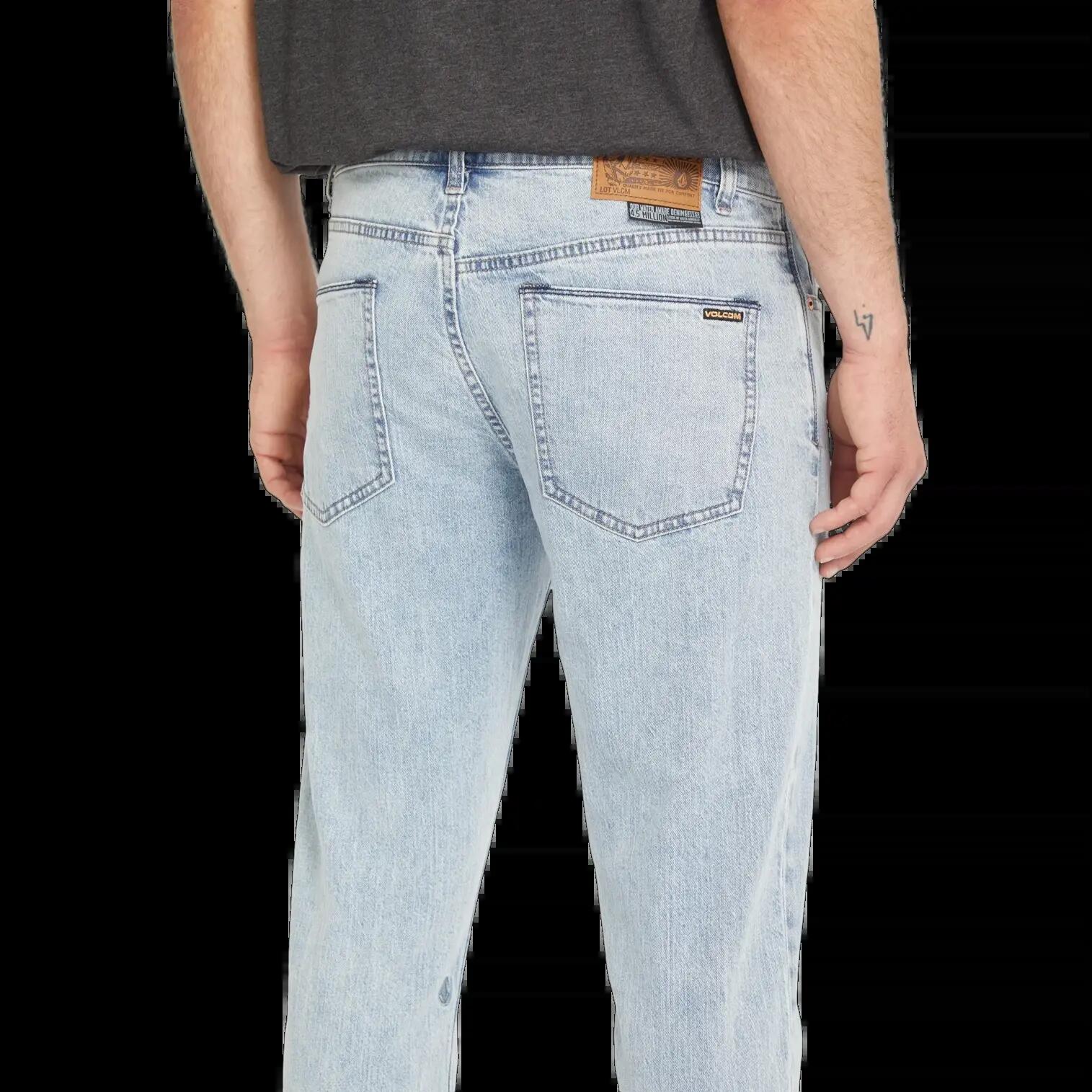 Calças Volcom Vorta Azul Carolina L32 3/6