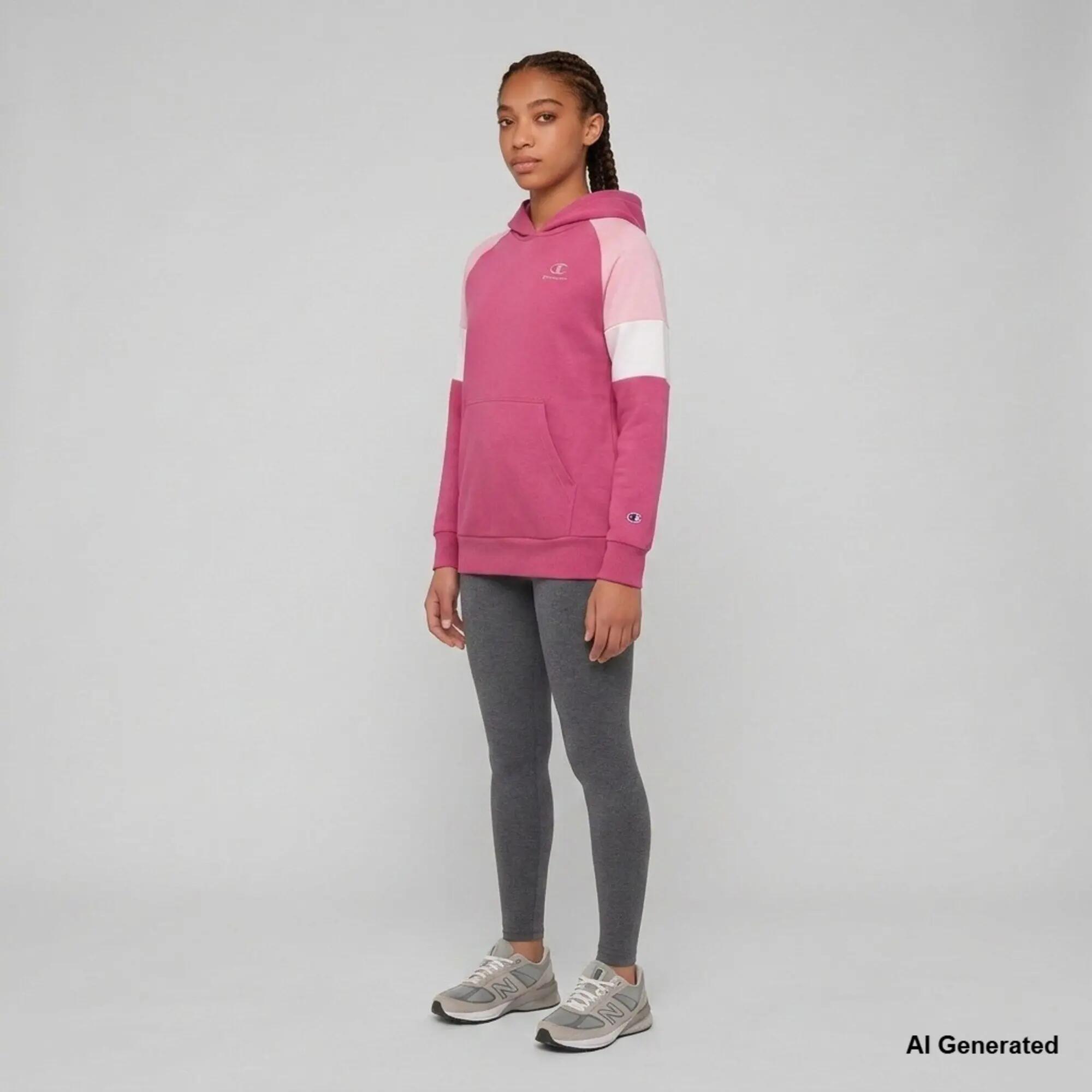 Sweatshirt Champion Sweatshirt À Capuche Enfant 3/4