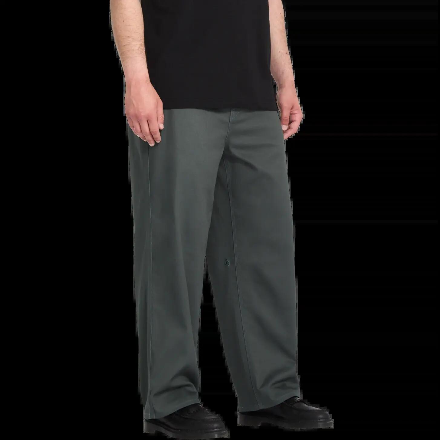 Calças Volcom Billow Cinza 3/5