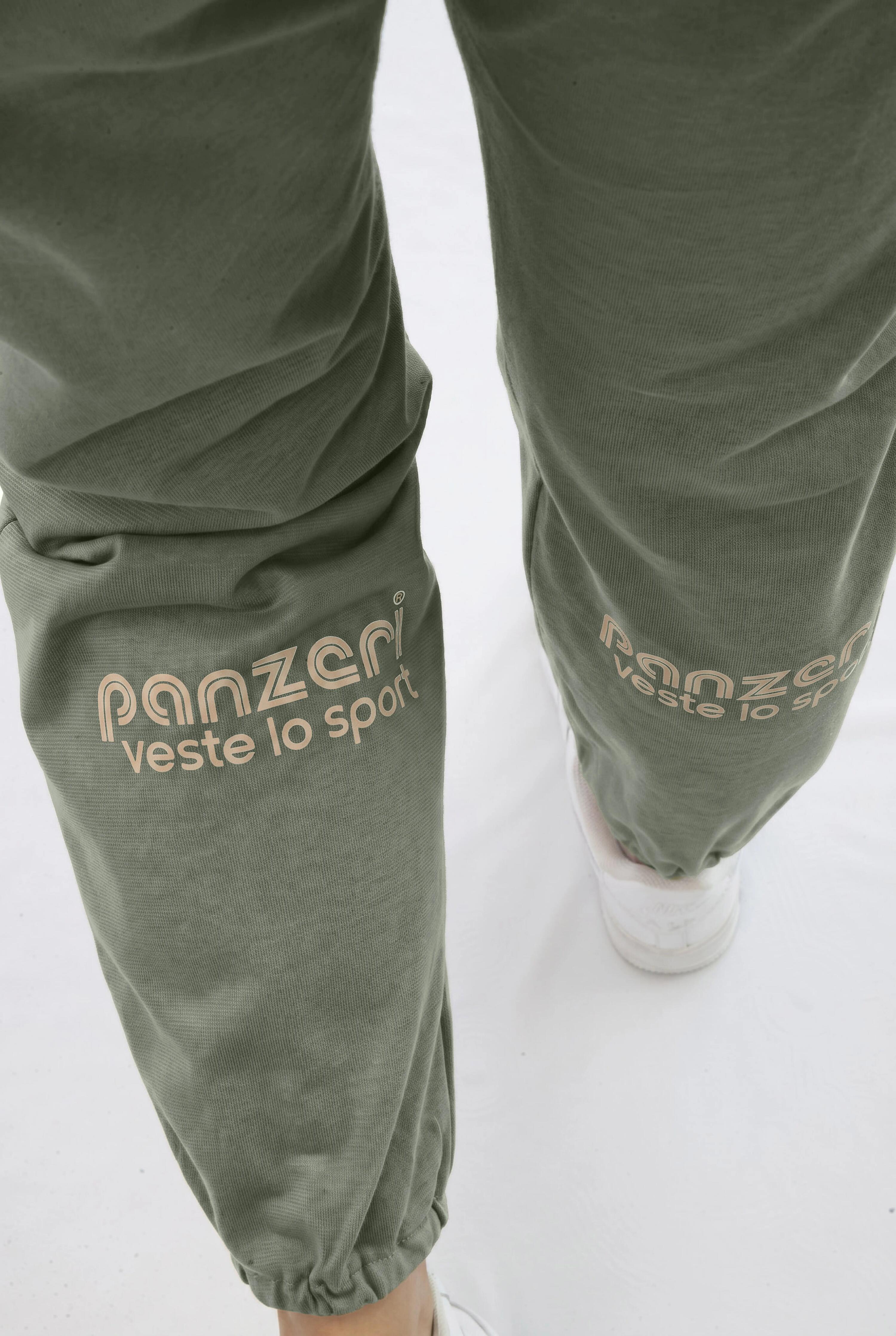 Jogging Panzeri Mixte  - Uni H - Kaki / Beige 7/7