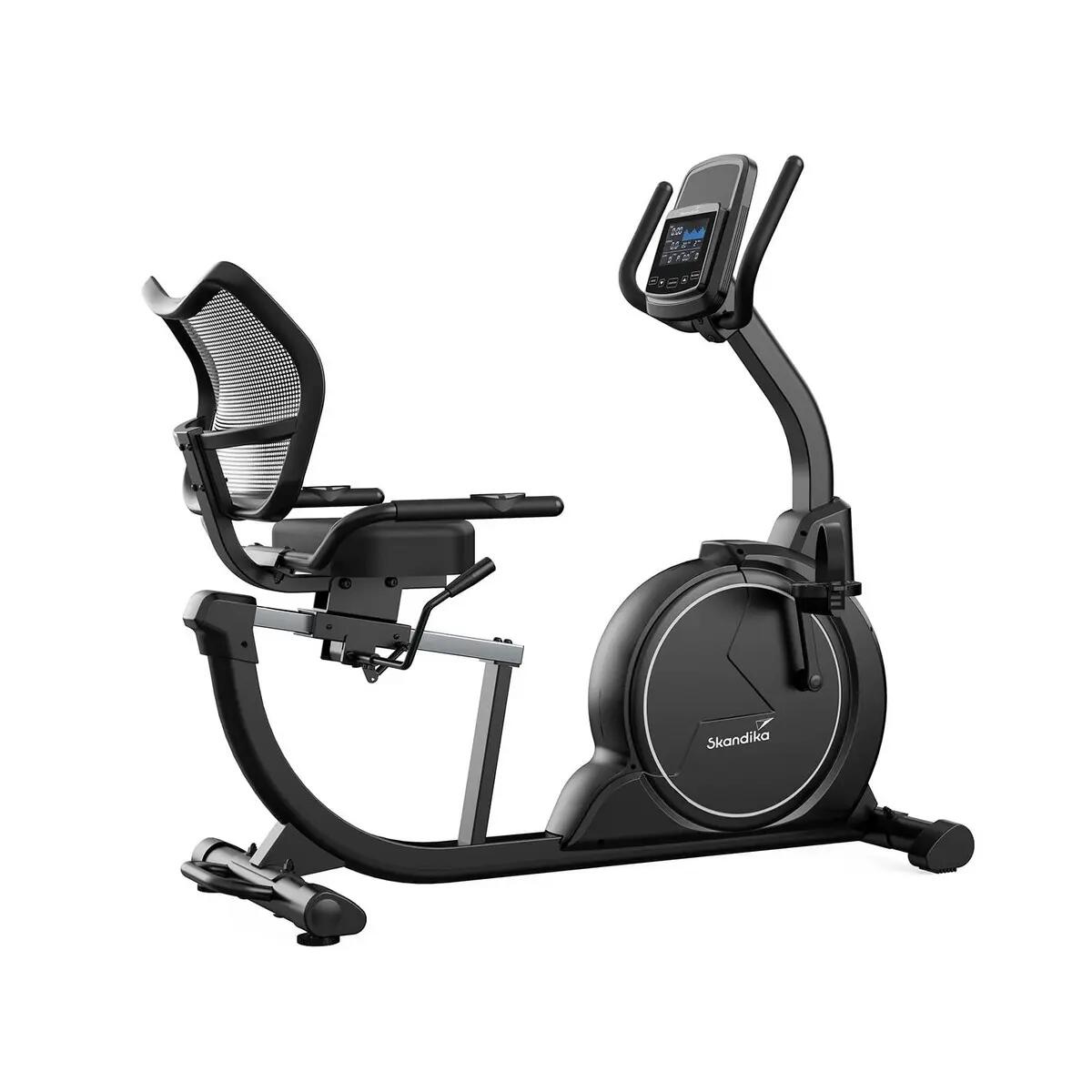 Liegeergometer Cykling P8 Comfort - Heimtrainer Fahrrad mit LCD Display 12/13