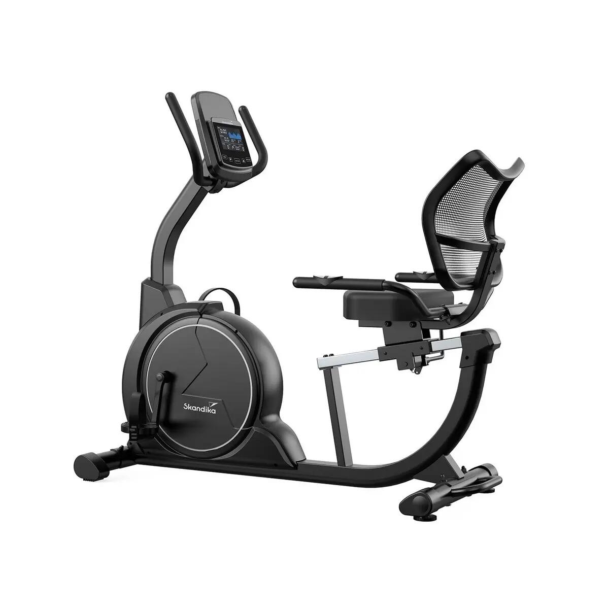 Liegeergometer Cykling P8 Comfort - Heimtrainer Fahrrad mit LCD Display 11/13